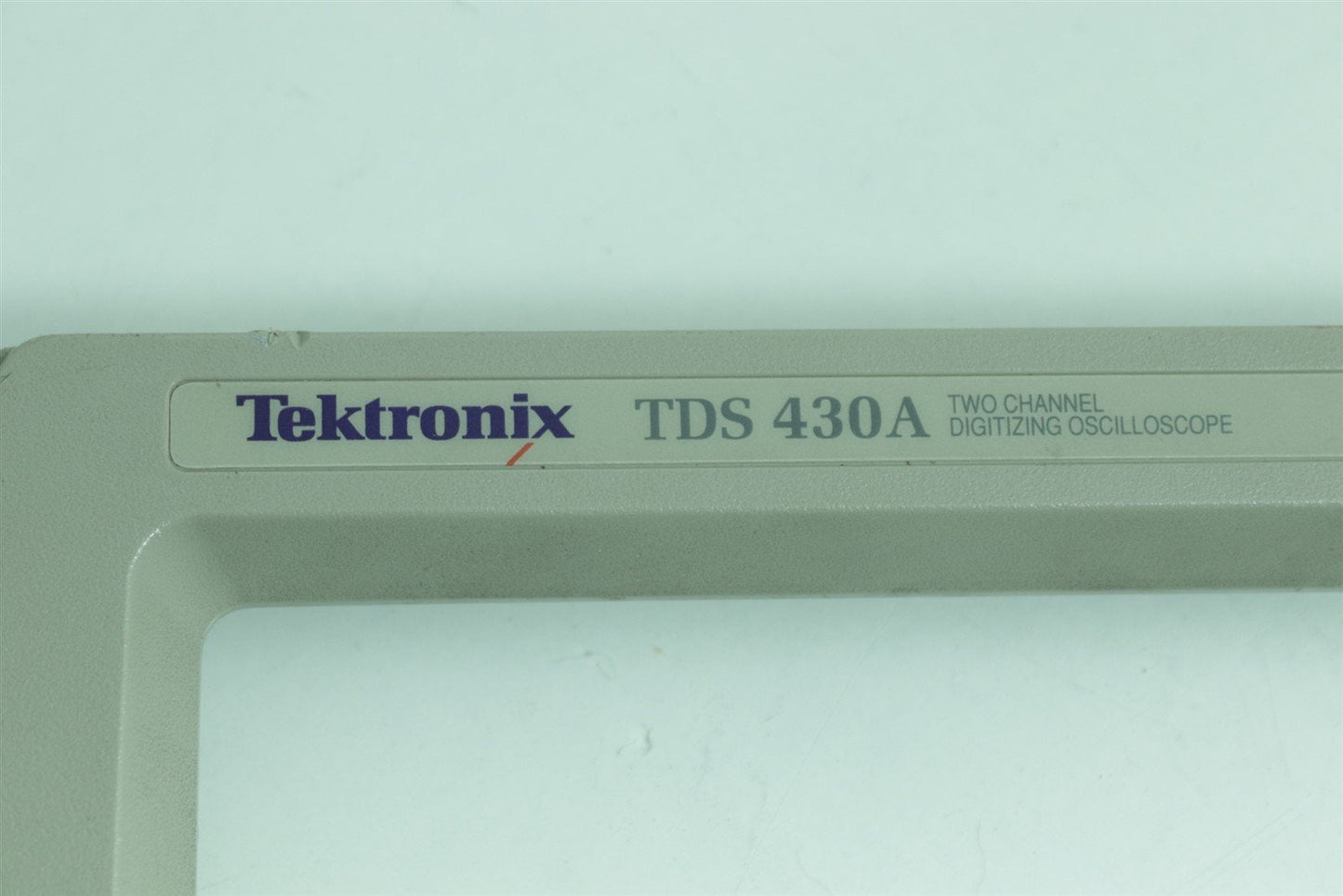 Tektronix TDS 430A Oscilloscope Front & Back Plastic Panels