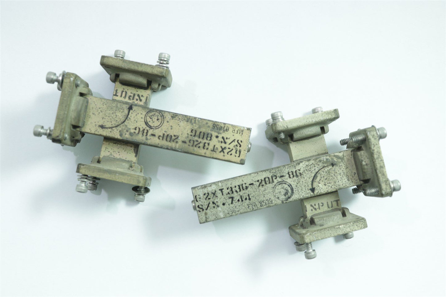 X2 Waveline 770-20 WR62 Directional Coupler 20dB Couling 62XT326-20P-86