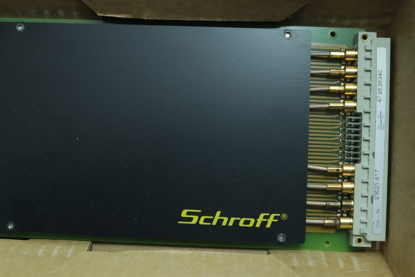 Schroff VME Test Adapter Extender Board Connectors 23021-617