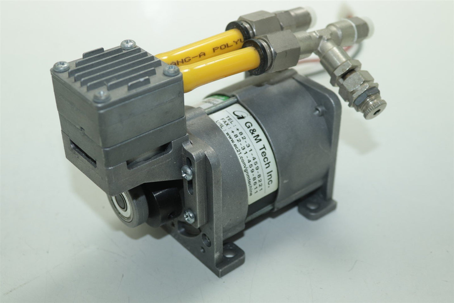 Lumenis Lightsheer G&M Oilless 6Bar 20RNS 24V 20Lpm Vacuum Pump Assy AS1102920-B