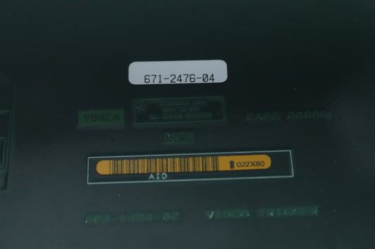 Tektronix OSCILLOSCOPE TDS-540D Digital Board 671-2476-04 Tested