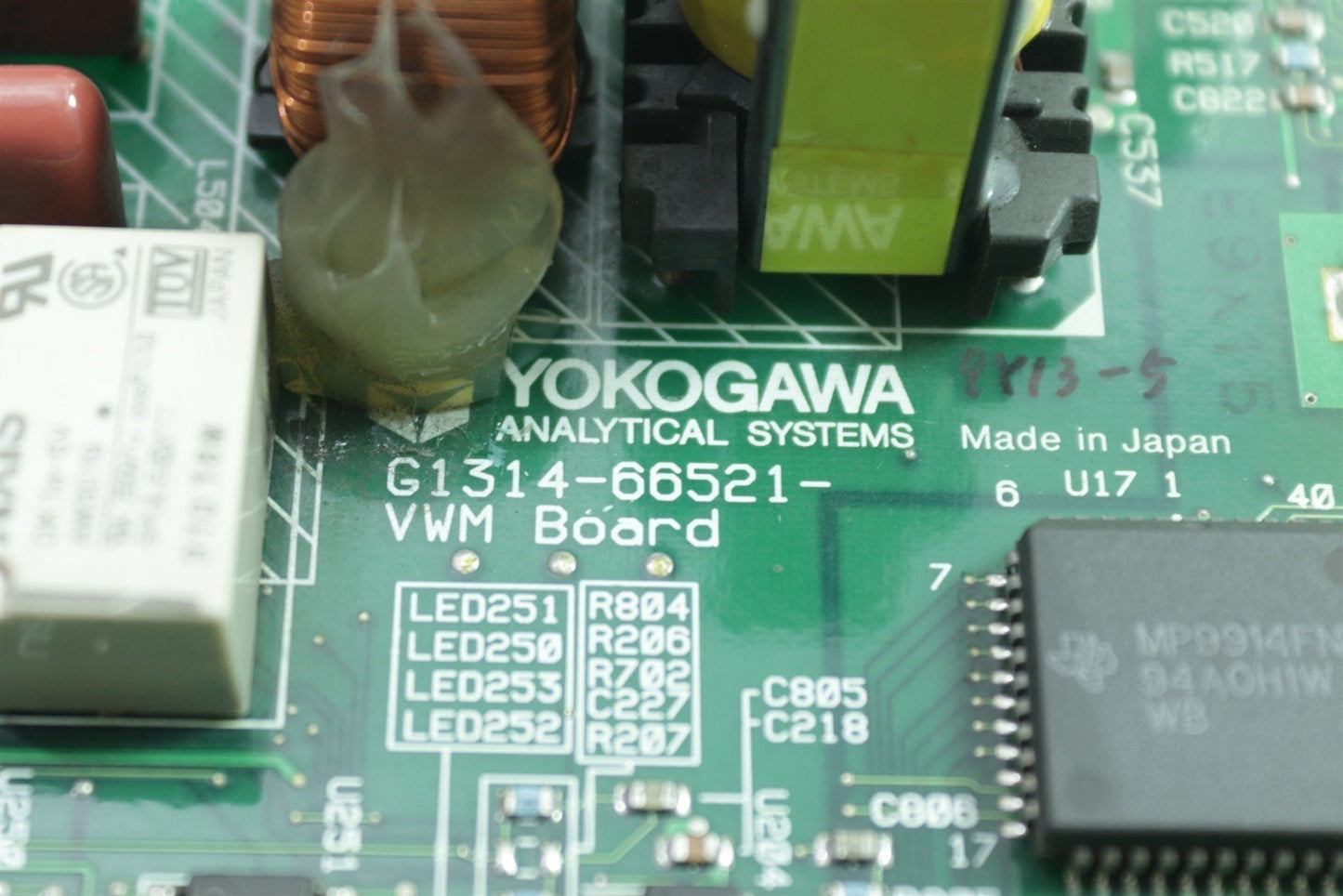 HP Agilent Yakagawa G1314-26507 Main board for G1314A Wavelenght Detector