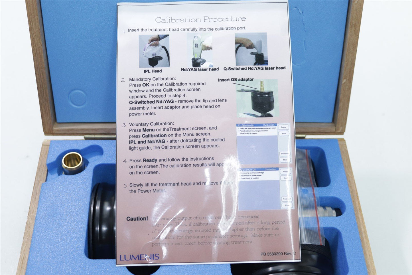 Lumenis IPL Quantum QS Nd:YAG Power Meter Calibration Kit