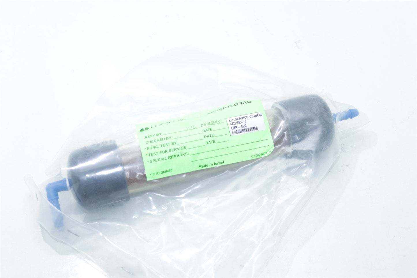 Lumenis CO2 Laser Deionization Filter 1 1/2 Inch Diameter AS2916500-0