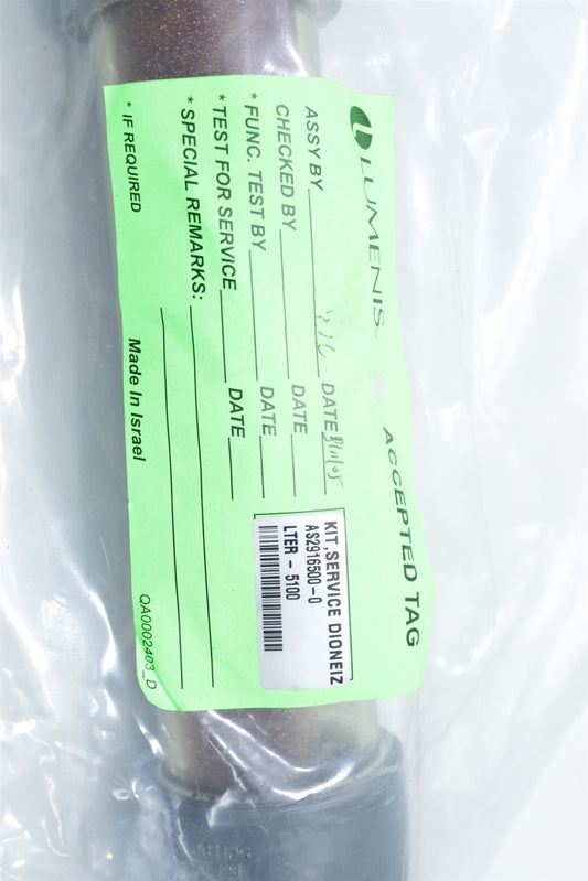 Lumenis CO2 Laser Deionization Filter 1 1/2 Inch Diameter AS2916500-0