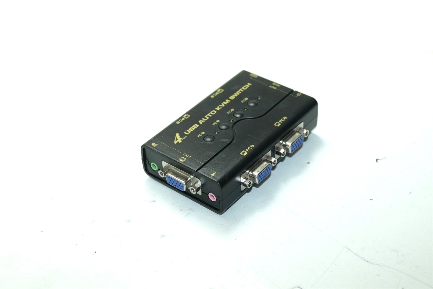 Gold Touch USB Auto KVM Switch P/N KVM-USB-4