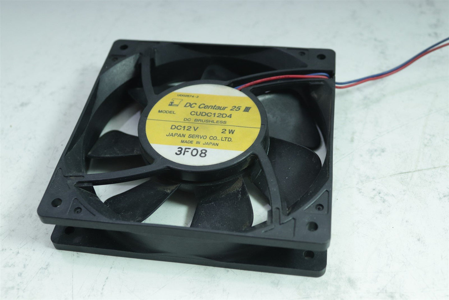 Tektronix OSCILLOSCOPE TDS-320 DC Centaur 25 CUDC12D4 3F08 Cooling fan