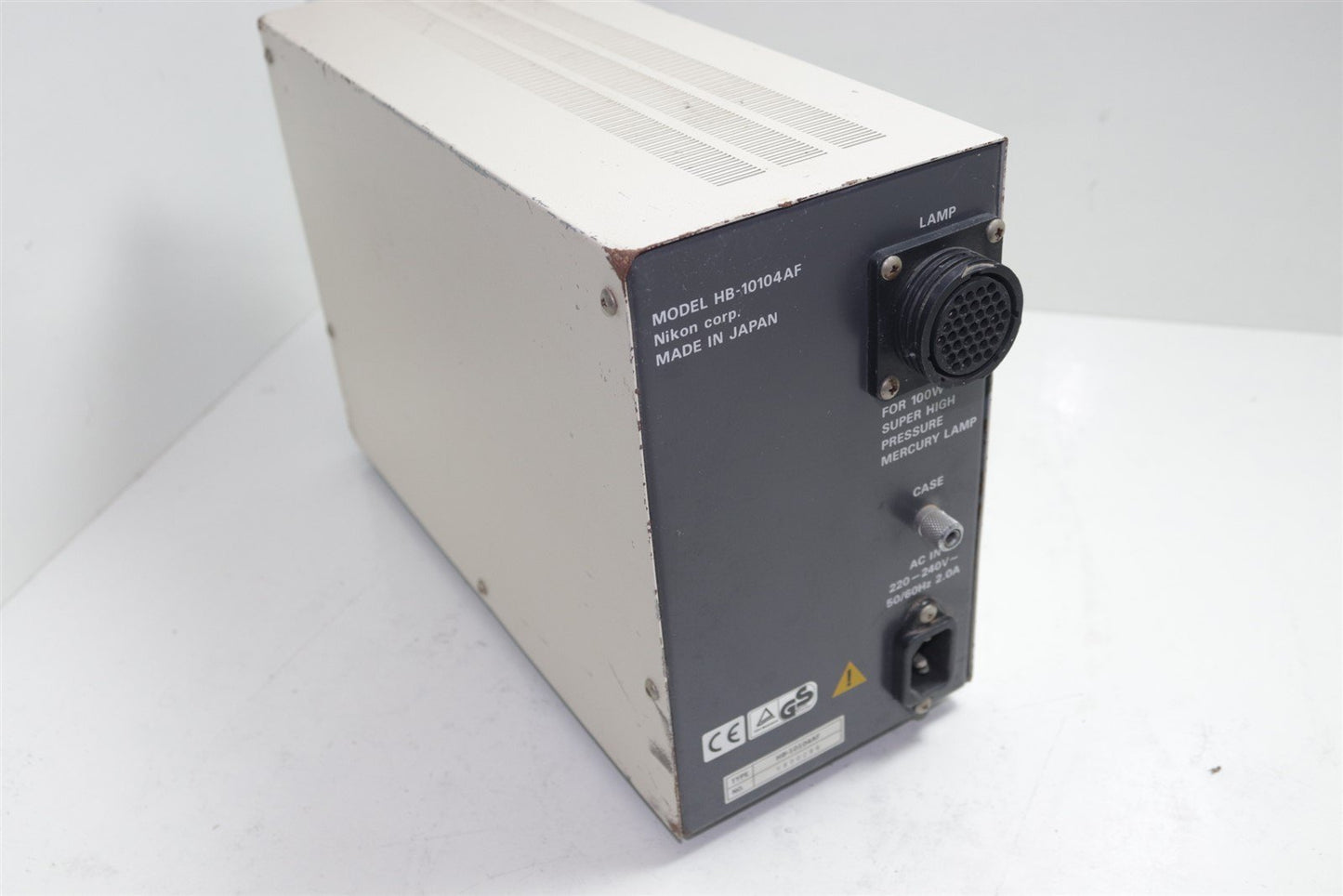 Nikon Super High Pressure Mercury Lamp Power Supply HB-10104AF
