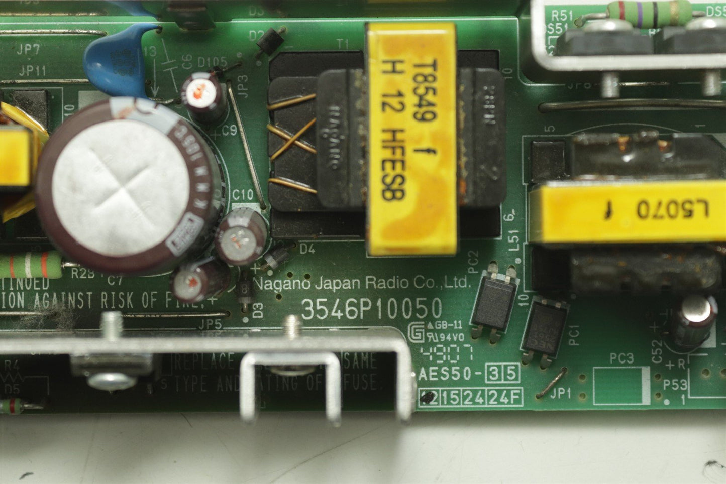 Agilent N9360A Nagano Power Supply Board 3546P10050