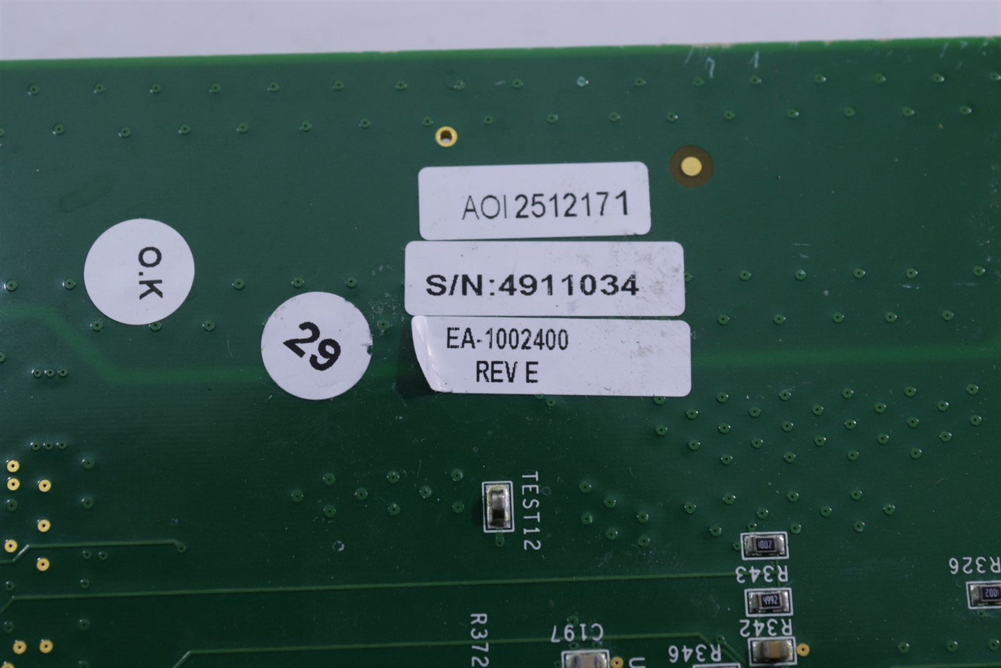 Lumenis Lightsheer Interface Card EA-1002400-B EA-1002400 Rev E For Parts