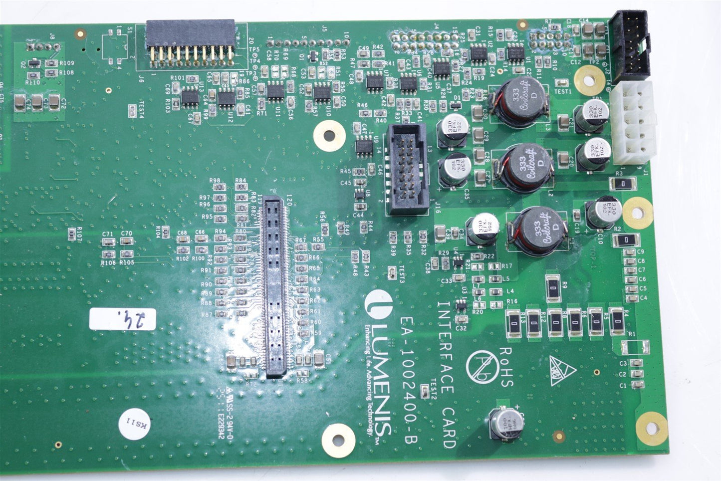 Lumenis Lightsheer Interface Card EA-1002400-B EA-1002400 Rev E For Parts