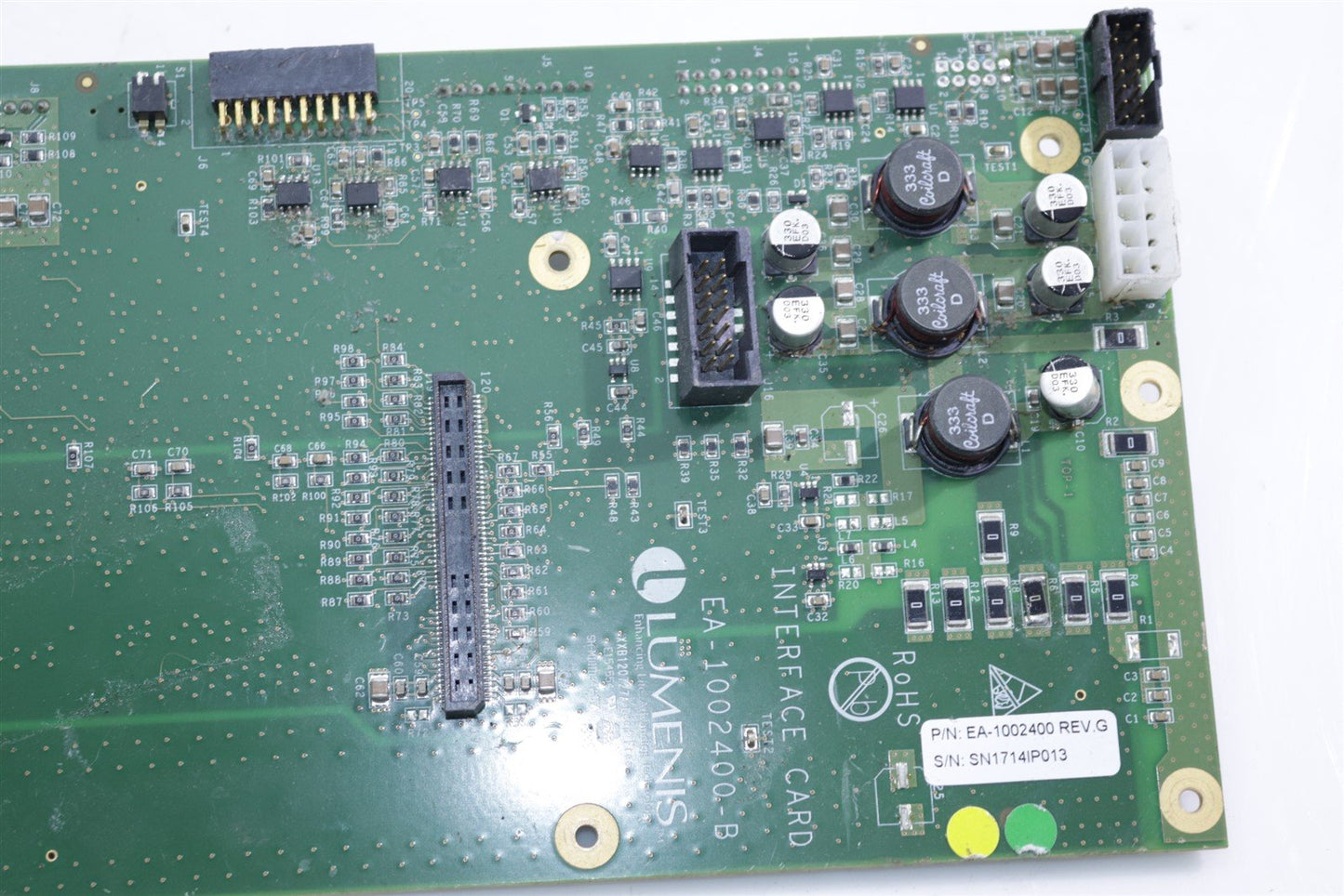 Lumenis Lightsheer Interface Card EA-1002400-B Assy EA-1002400 Rev G For Parts
