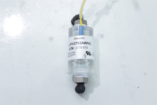 Lumenis M22 Laser IPL System Upper Top Water Flow Switch ChemTec LPH3752AWNO