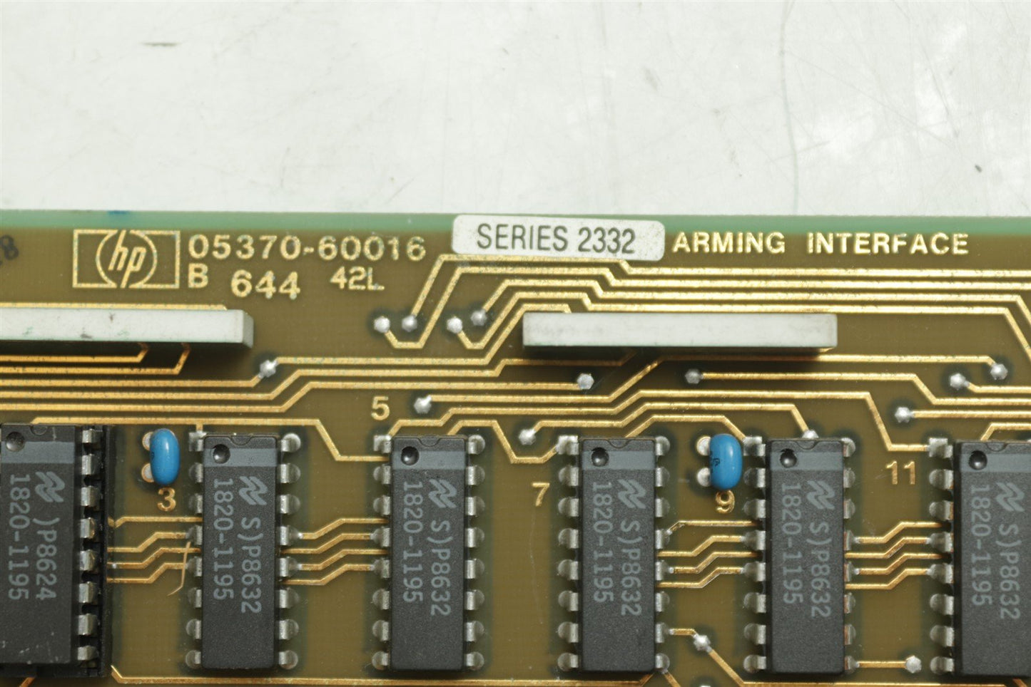 HP Arming Interface 05370-60016 B 644 PCB