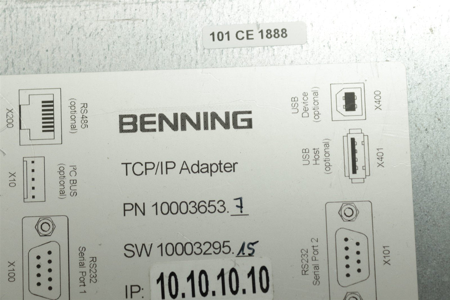 BENNING TCP/IP Adapter 10003653