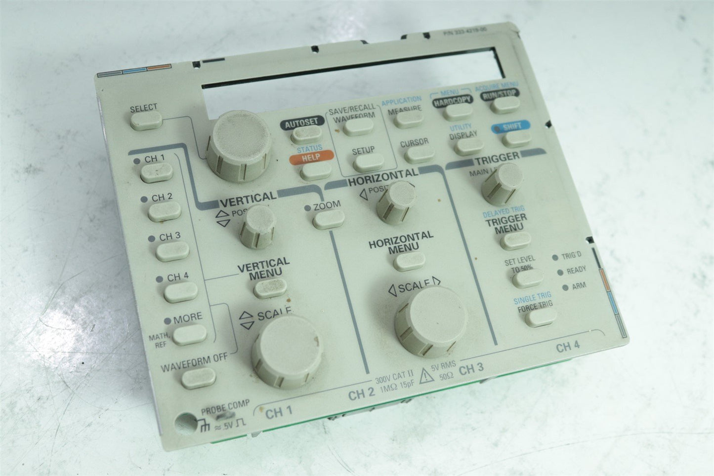 Tektronix OSCILLOSCOPE TDS 420 Panel 333-4219-00 Tested