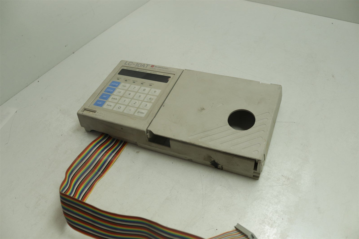 Shimadzu LC-10AT Front Panel + PCB 228-23022D ASSY 228-23024-91