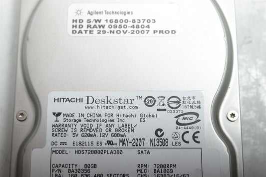 Agilent Keysight DSO3000 Series Oscilloscope N2861A Extension Module