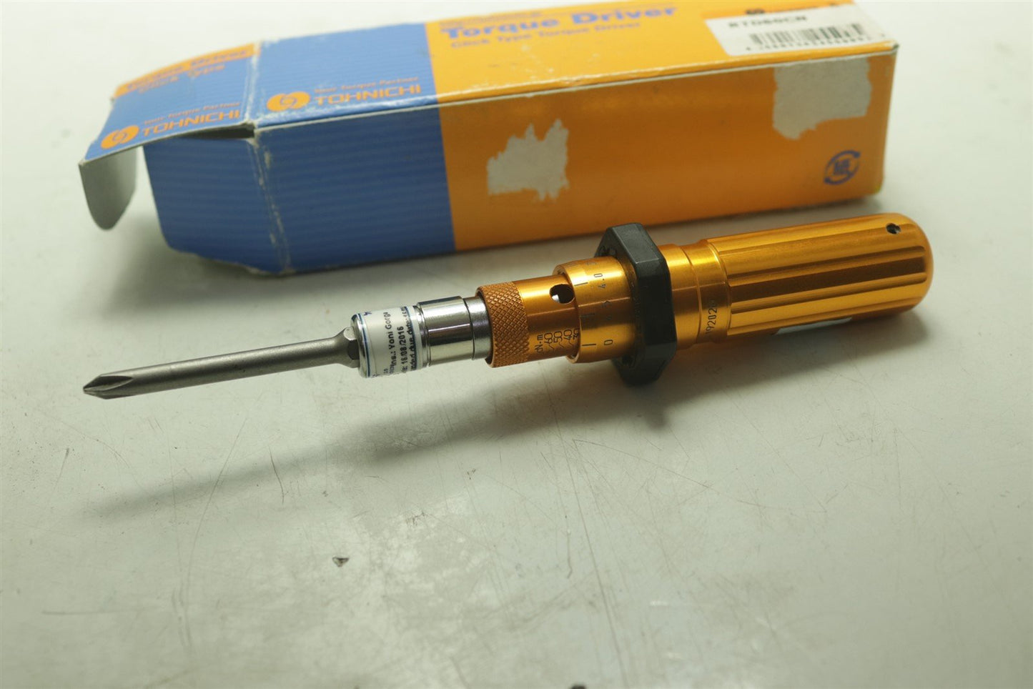 Tohnichi RTD60CN Adjustable Torque Screwdriver 10-60 Cnm