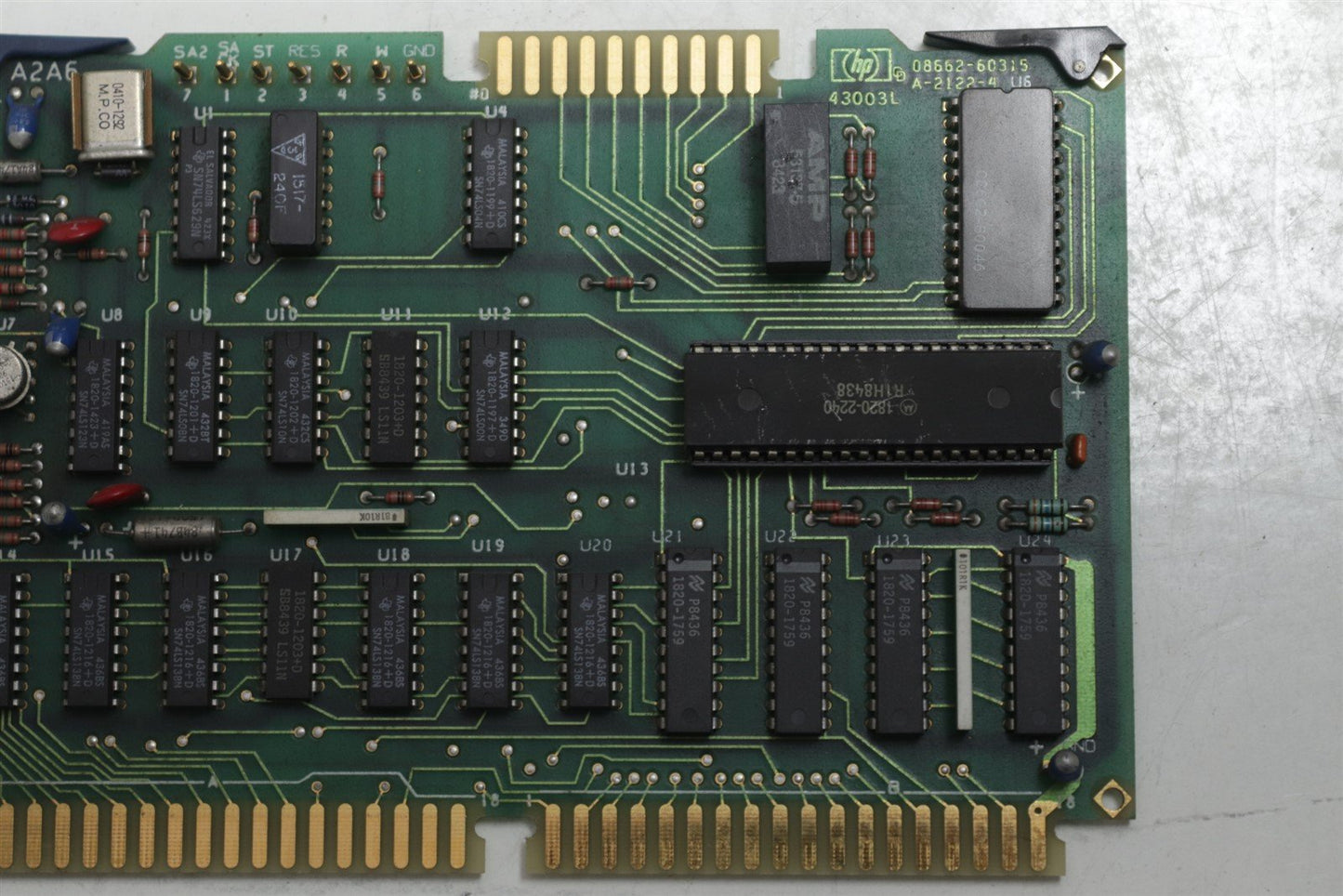 HP/Agilent 8662A Synthesized Signal Generator 08662-60315 Microprocessor Board