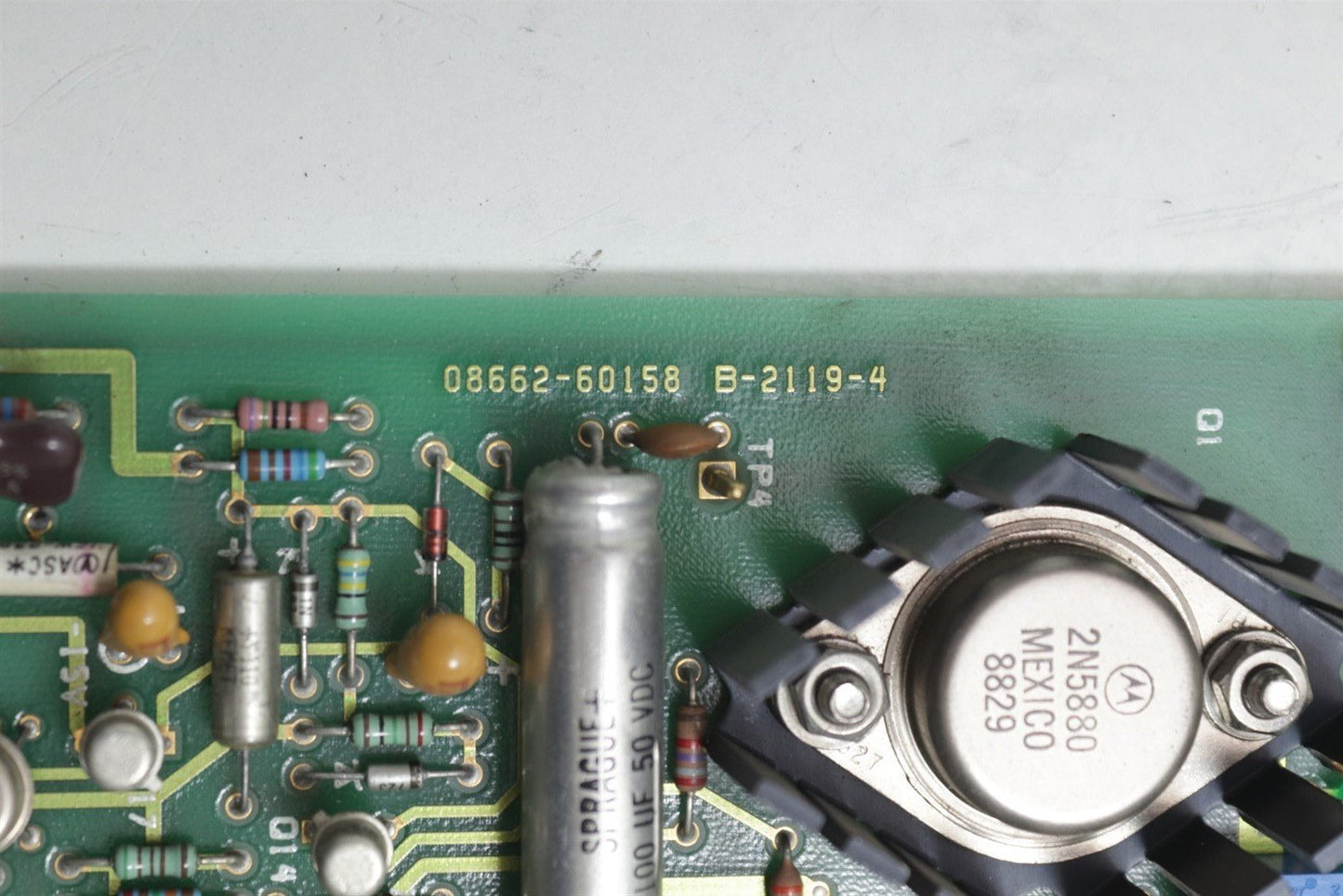 HP/Agilent 8662A Synthesized Signal Generator 08662-60158 Power Supply Card