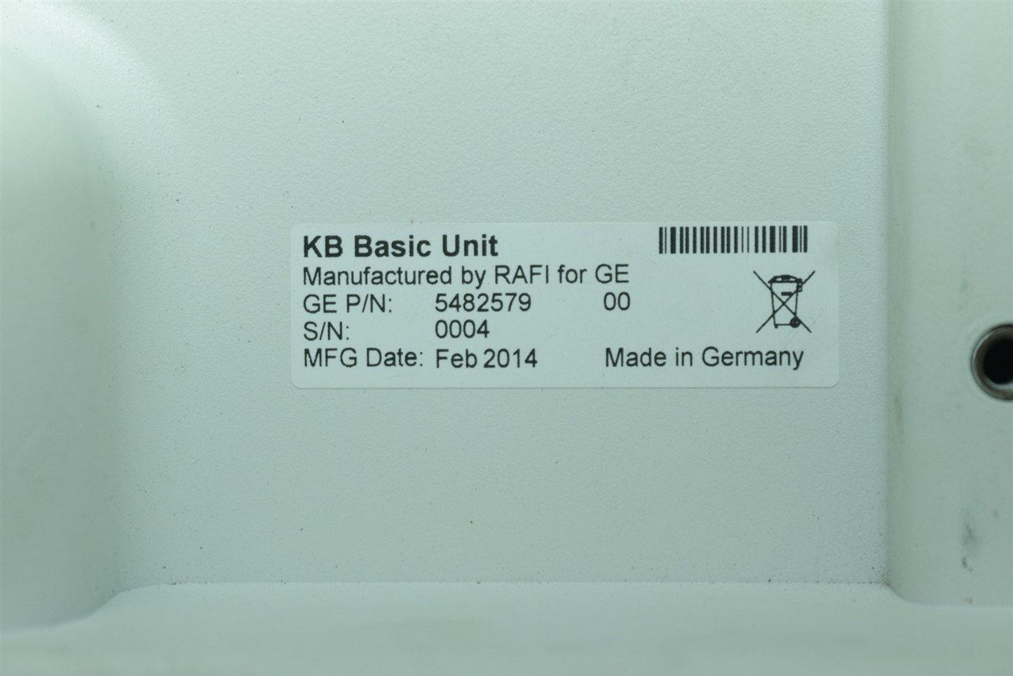 GE Healthcare S60/S70 KeyBoard and Touchscreen 5482579
