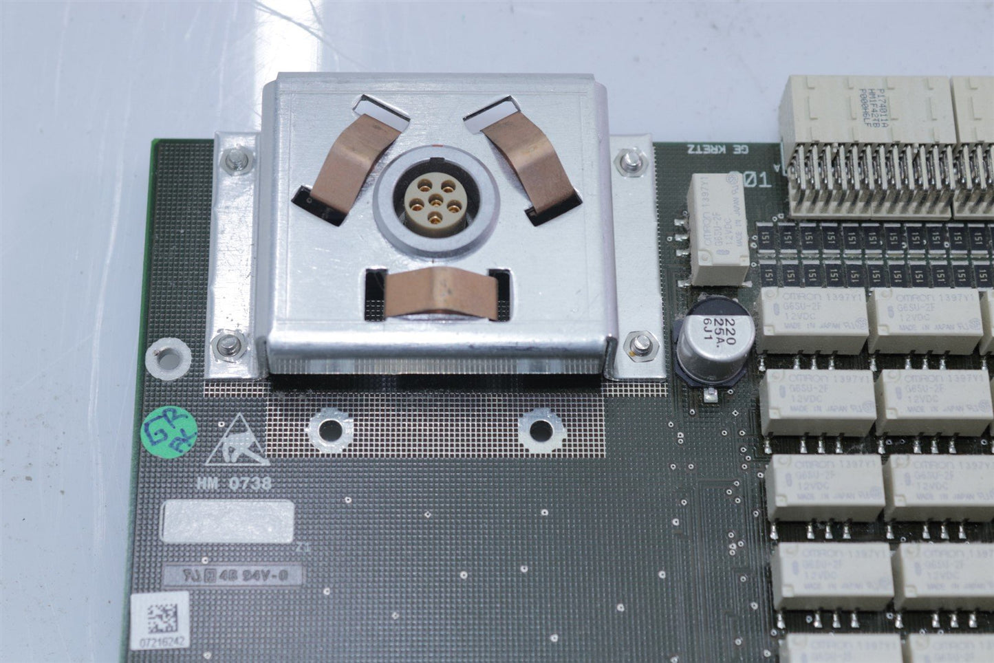 GE General Electric Voluson 730 Ultrasound Probe Selector Board Assy CPV90D.P7
