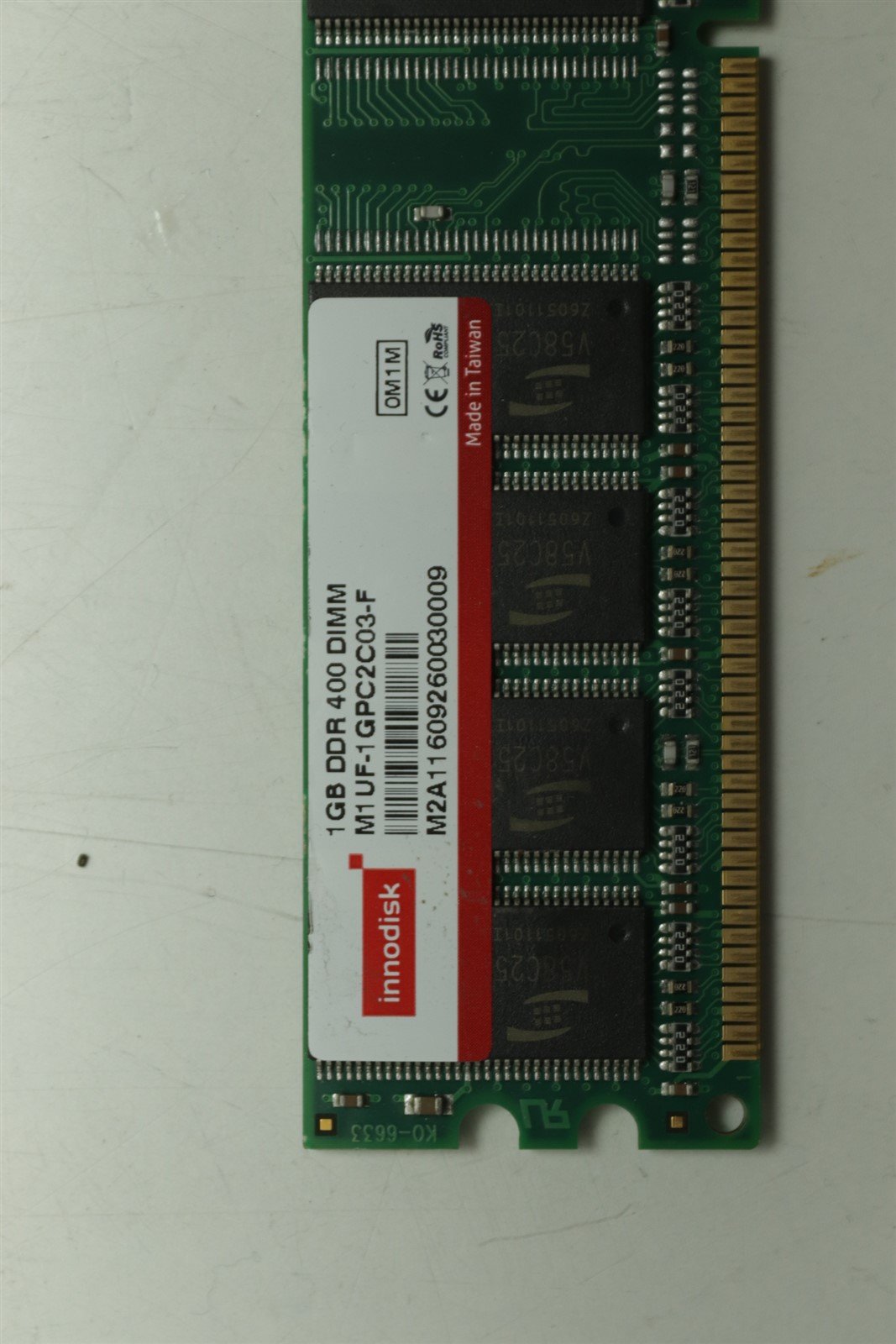 Innodisk 1GB DDR 400 DIMM M1UF-1GPC2C03-F