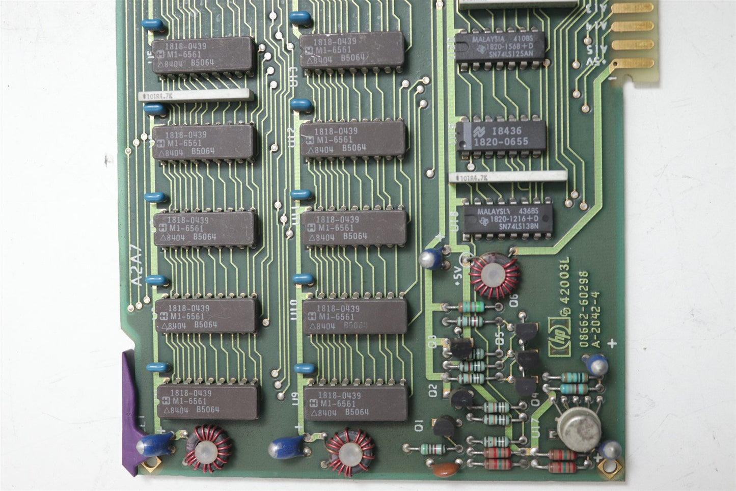 HP/Agilent 8662A Synthesized Signal Generator 08662-60298 RAM/ROM Card