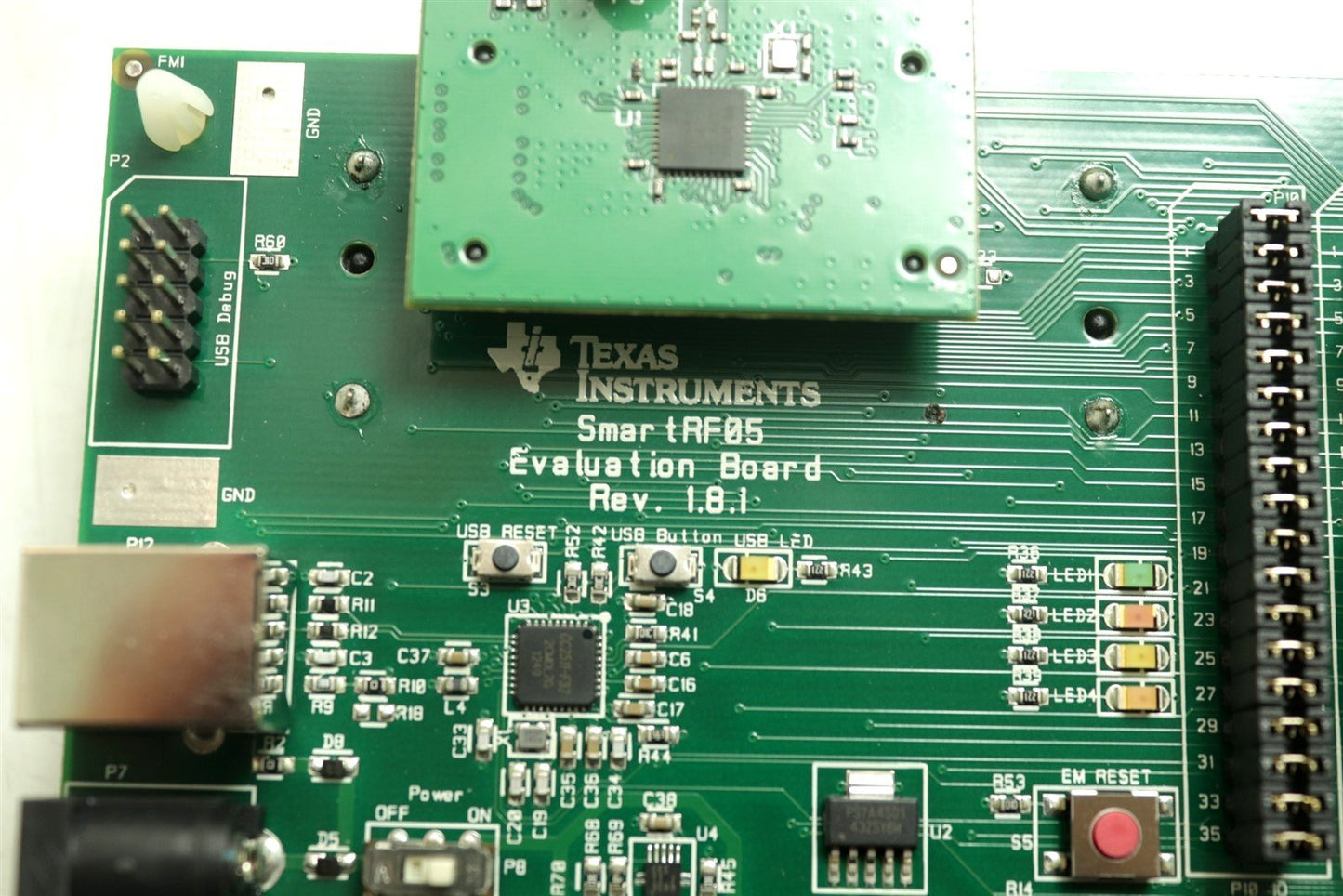 NEW Texas Instruments SmartRF SMARTRF05EB REV:1.8.1.3 TrxEB Evaluation Board