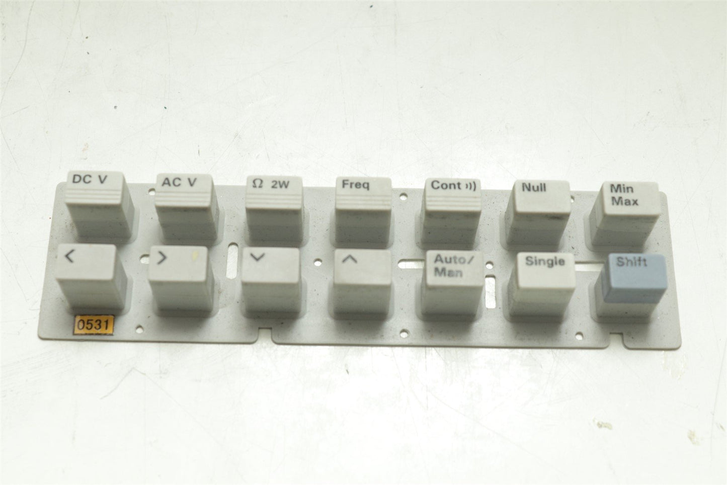 HP Agilent 34401A Digital Multimeter 6½ Digits Front Panel Buttons