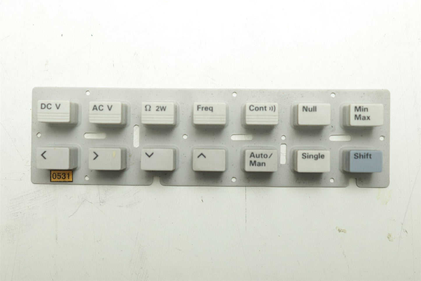 HP Agilent 34401A Digital Multimeter 6½ Digits Front Panel Buttons