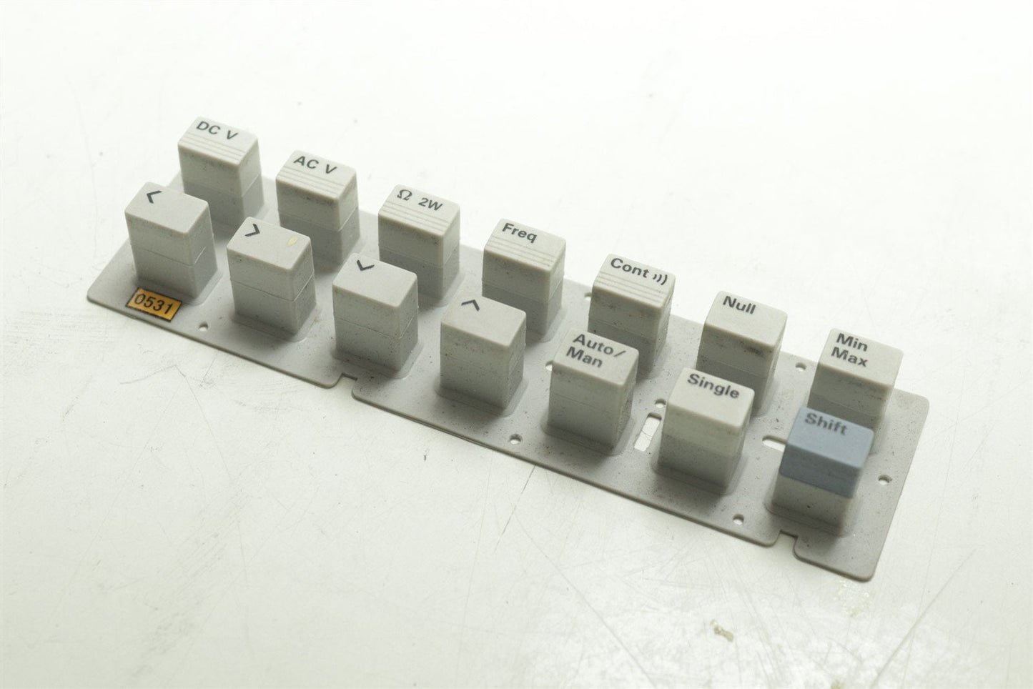 HP Agilent 34401A Digital Multimeter 6½ Digits Front Panel Buttons