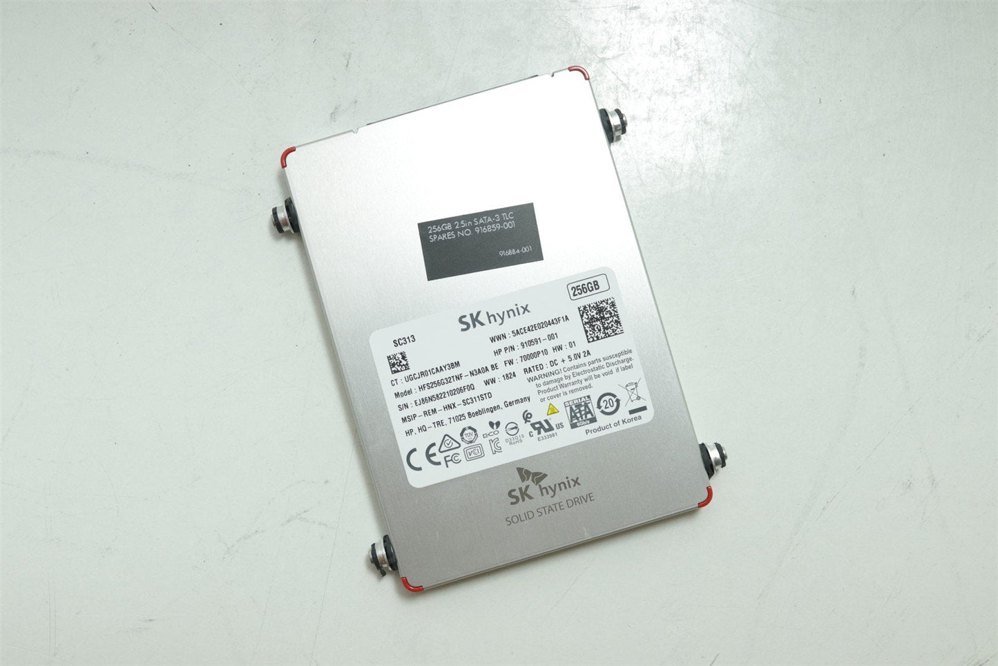 SKhynix HP SATA3 256GB Hard Drive HFS256G32TNF-N3A0A 910591-001