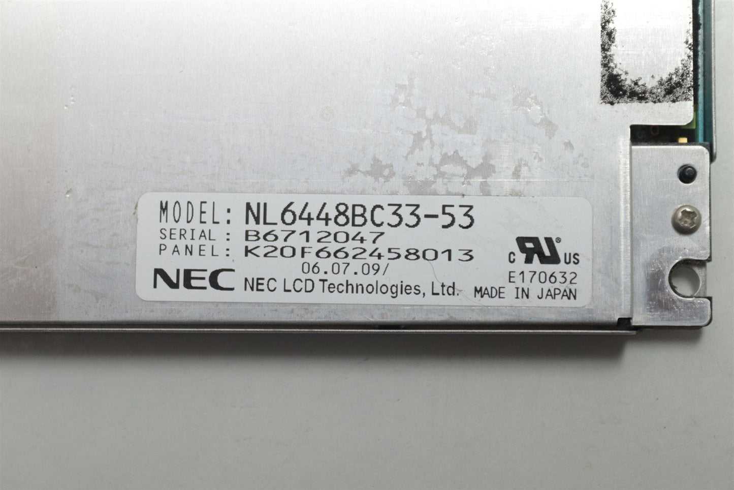 NEC NL6448AC33-29 LCD Display Panel 10.4"