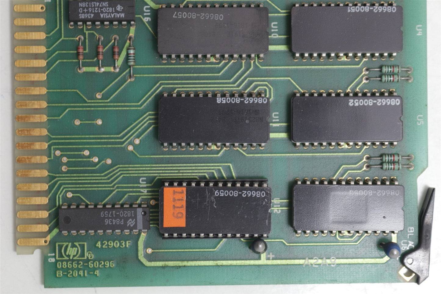HP/Agilent 8662A Synthesized Signal Generator 08662-60296 RAM/ROM Card