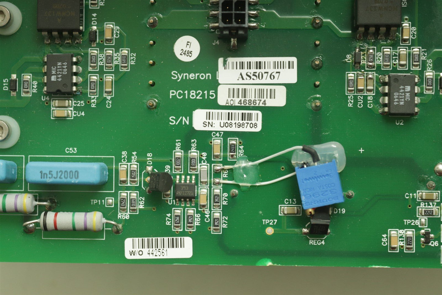 Syneron eLight IPL Laser System Power Supply Module AS50767 PC18215