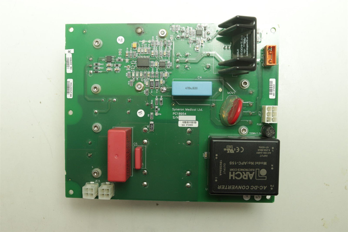 Syneron eLight IPL Laser System Power Supply Module AS19555 PC18954