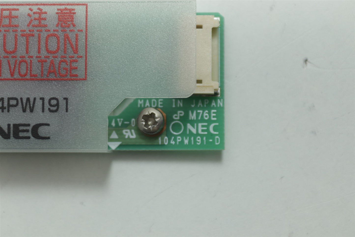NEC LCD Inverter Board 104PW191