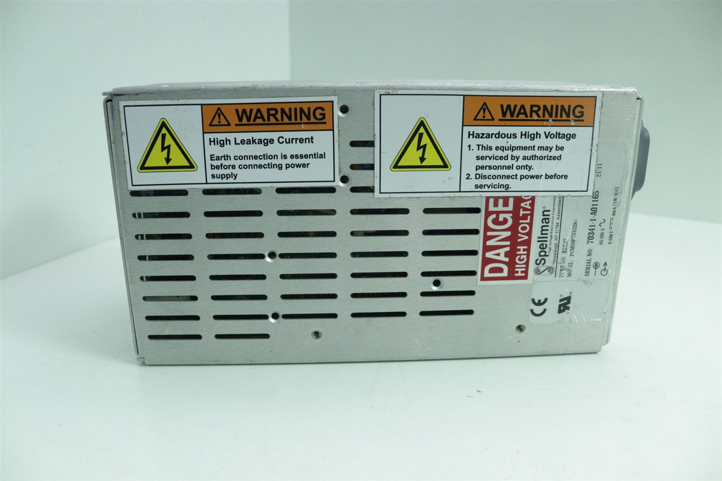 Jordan Valley Bruker Spellman Power Supply PCM50P75X2287 X2287