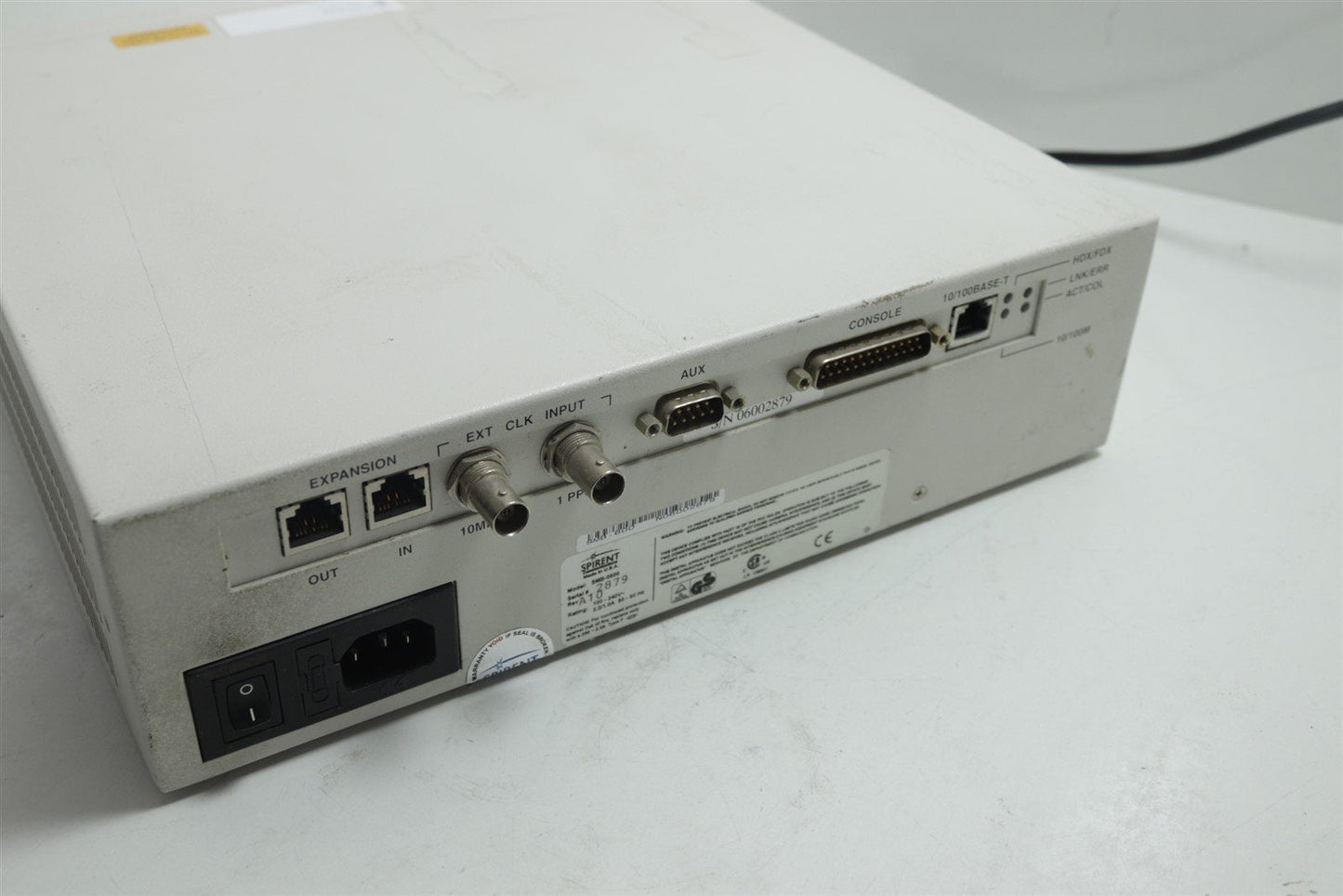 Spirent SmartBits 600 Performance Analysis System SMB-0600 LAN-3100A