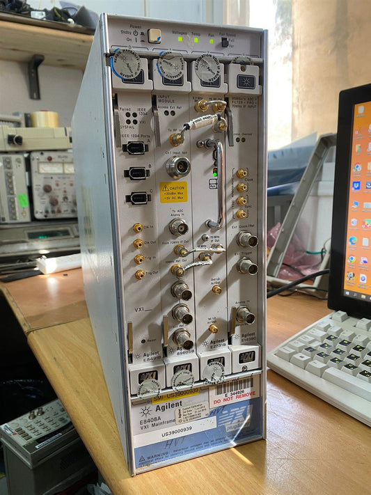 Agilent E8408A MainFrame w/ E8491B 89605B E2731B & E1439C Modules