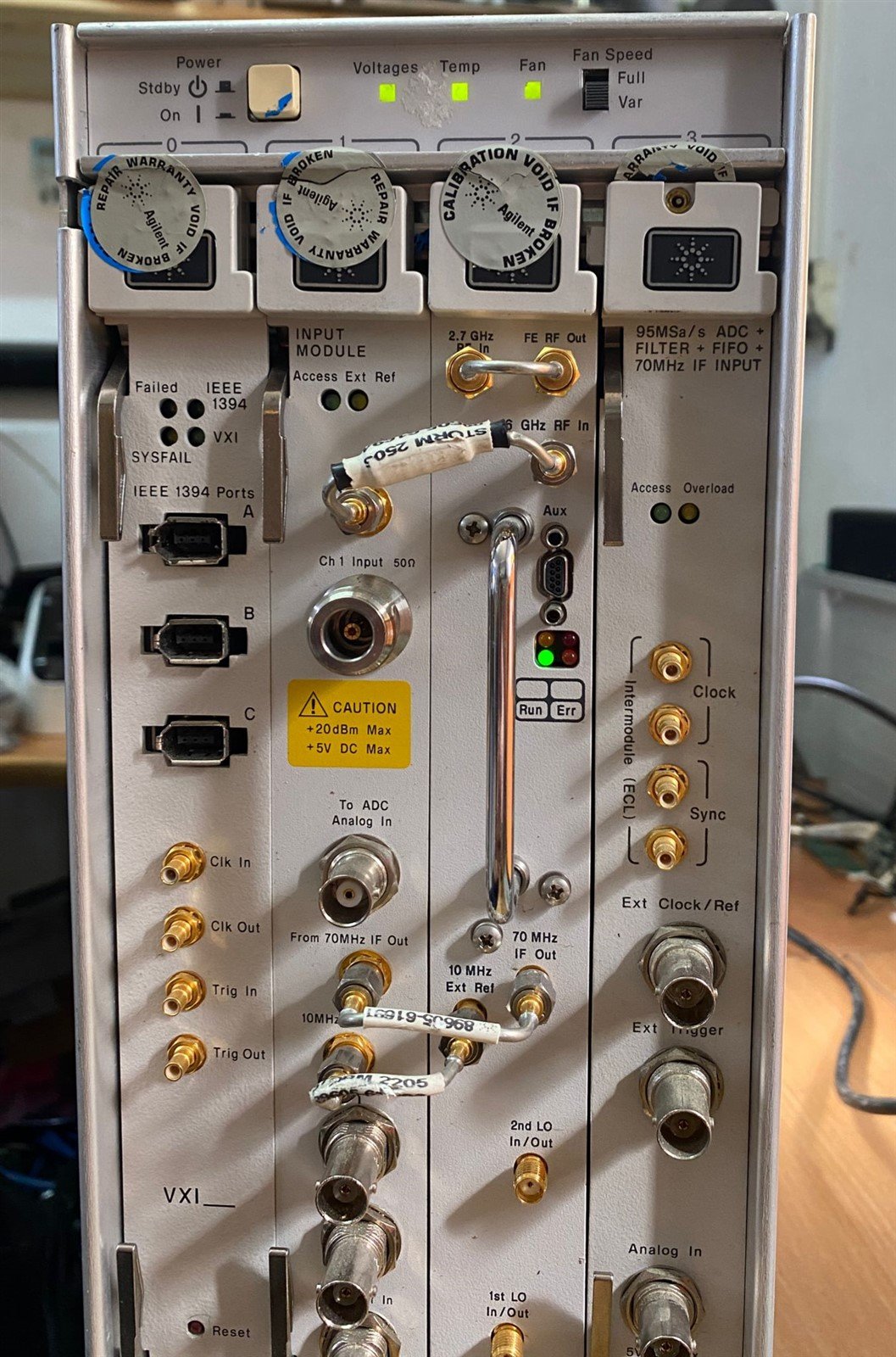 Agilent E8408A MainFrame w/ E8491B 89605B E2731B & E1439C Modules
