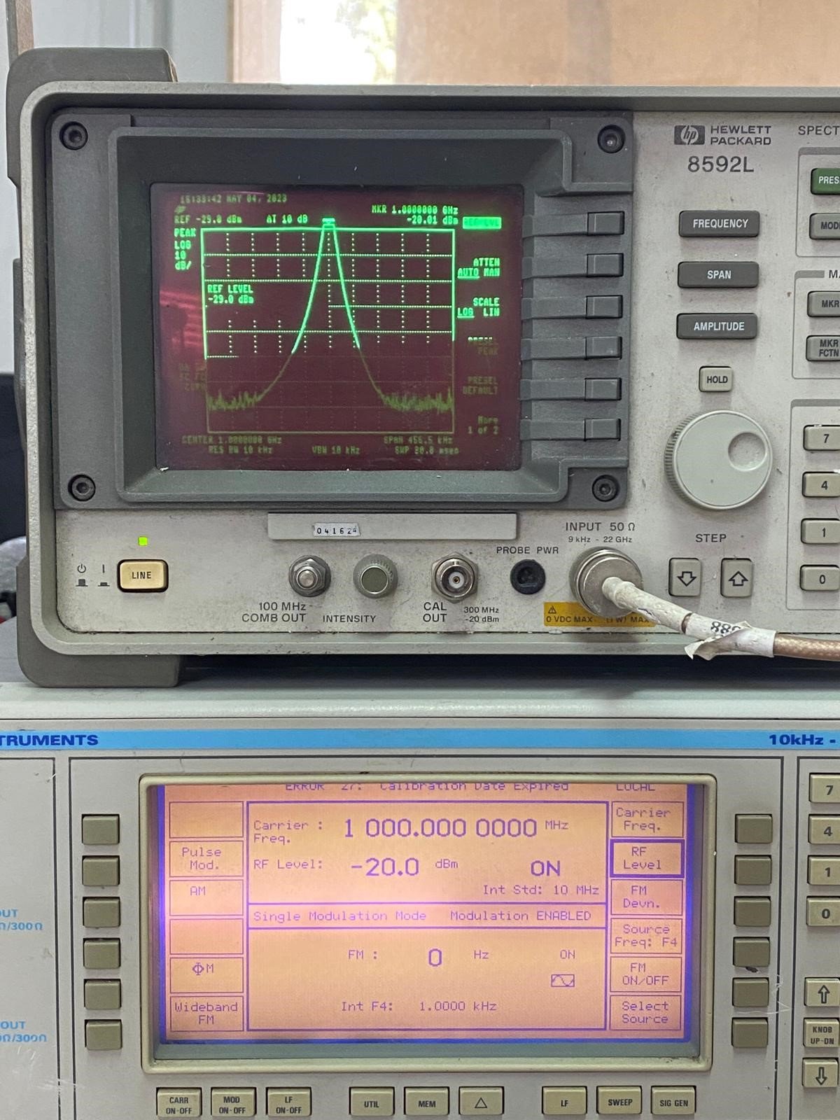 Marconi Instruments 2051 10kHz - 2.7GHz Signal Generator OPT 01 02 Testedd