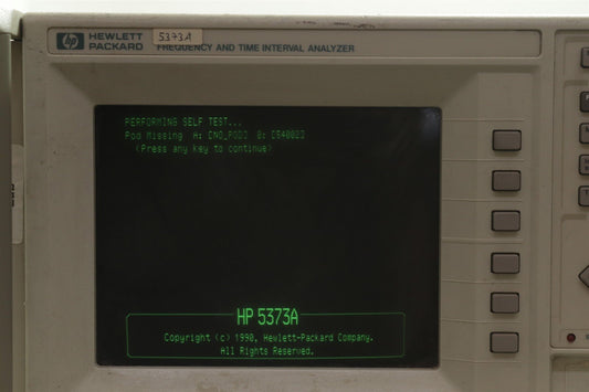 HP 5373A Modulation Domain Pulse Analyzer
