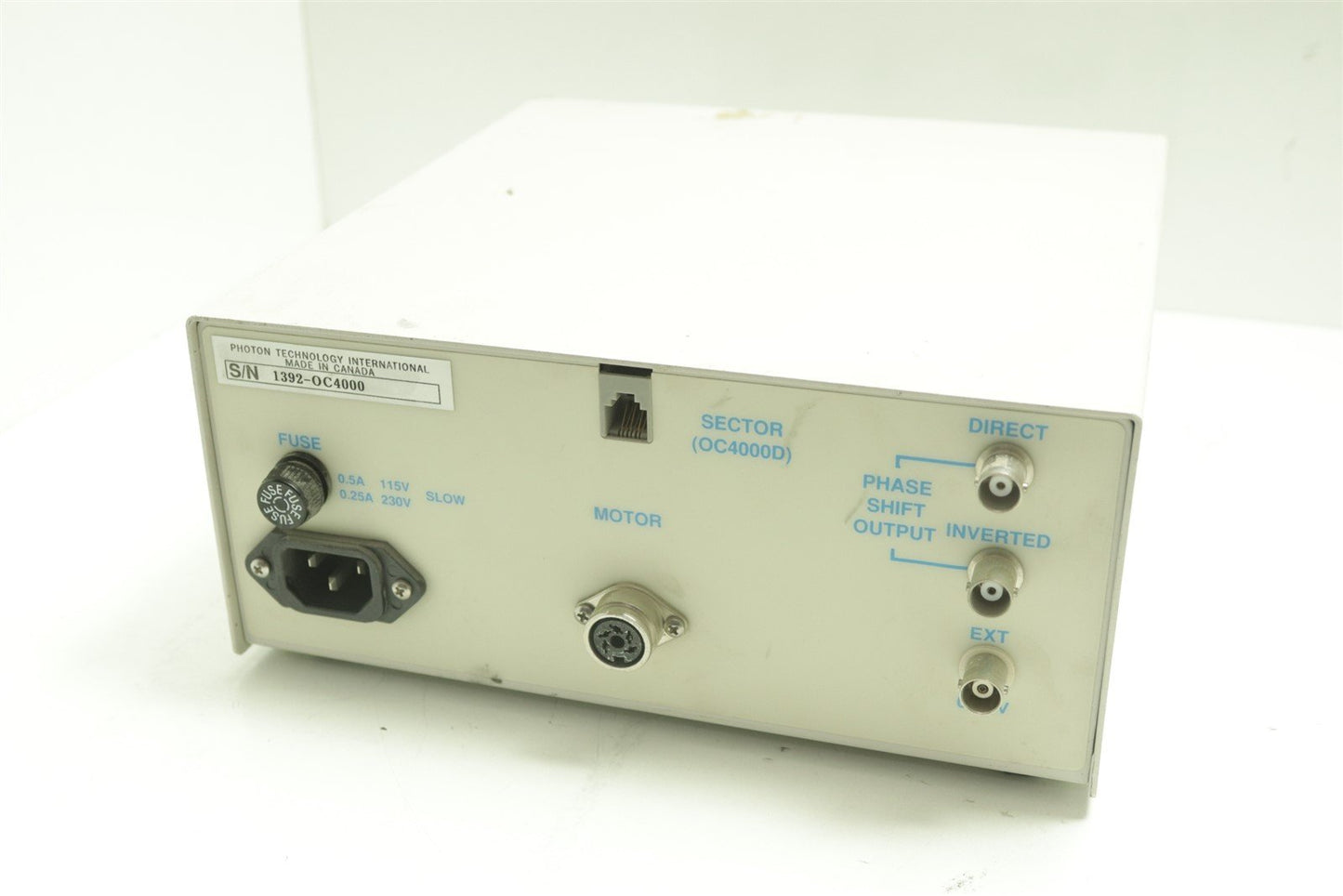 PTI Photon Technology International OC-4000 Optical Chopper