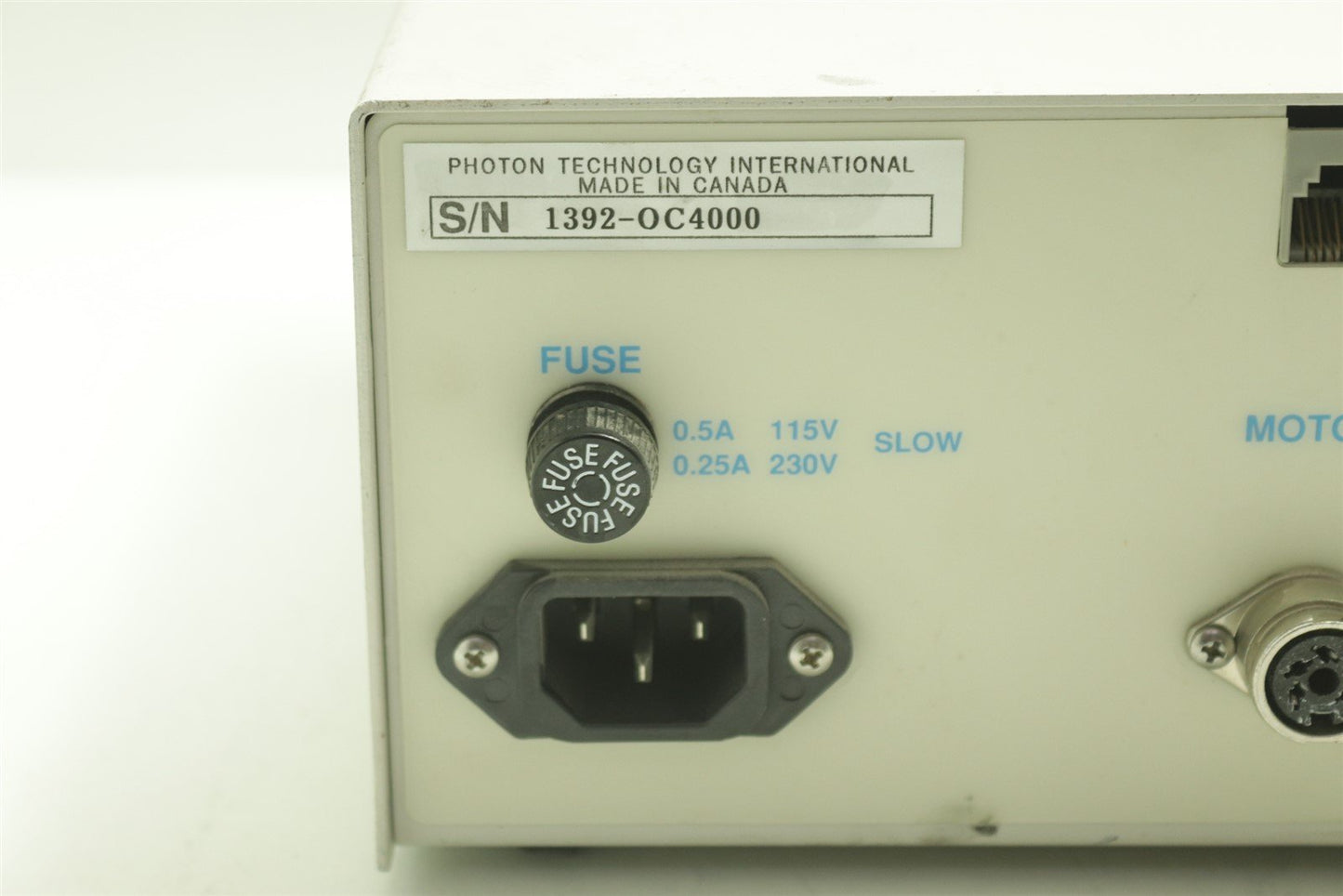 PTI Photon Technology International OC-4000 Optical Chopper