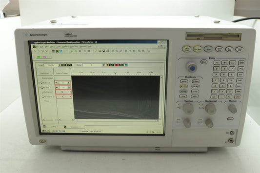 Agilent 1683AD Logic Analyzer 34 Channels LA 2MG Option Tested Working