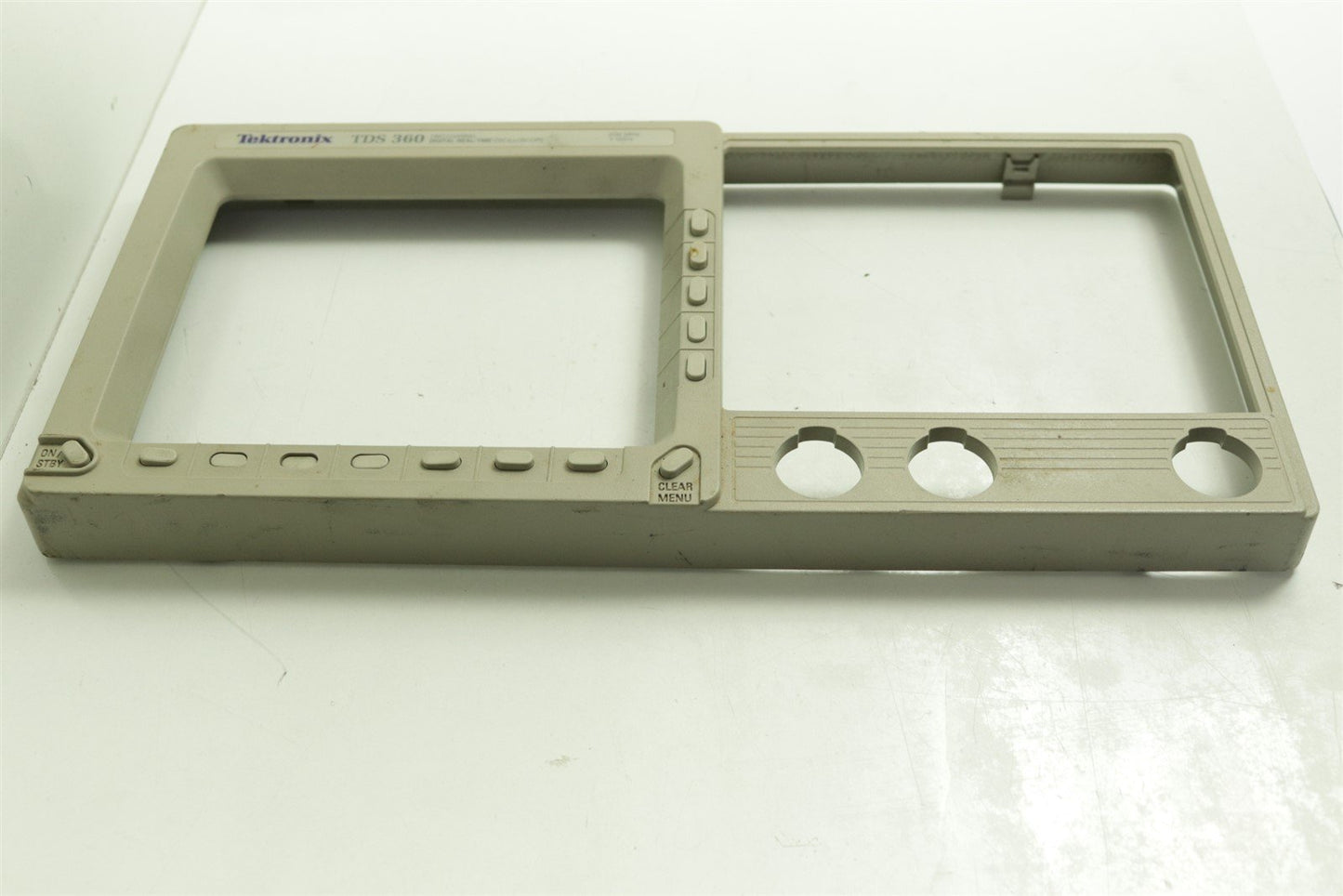 Tektronix TDS 360 Two-Channel Oscilloscope Plastic Front Panel Cover