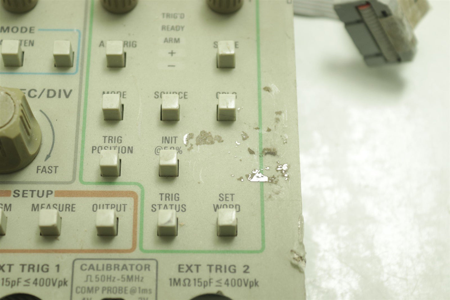 Tektronix Oscilloscope Front Panel Keypad Assy